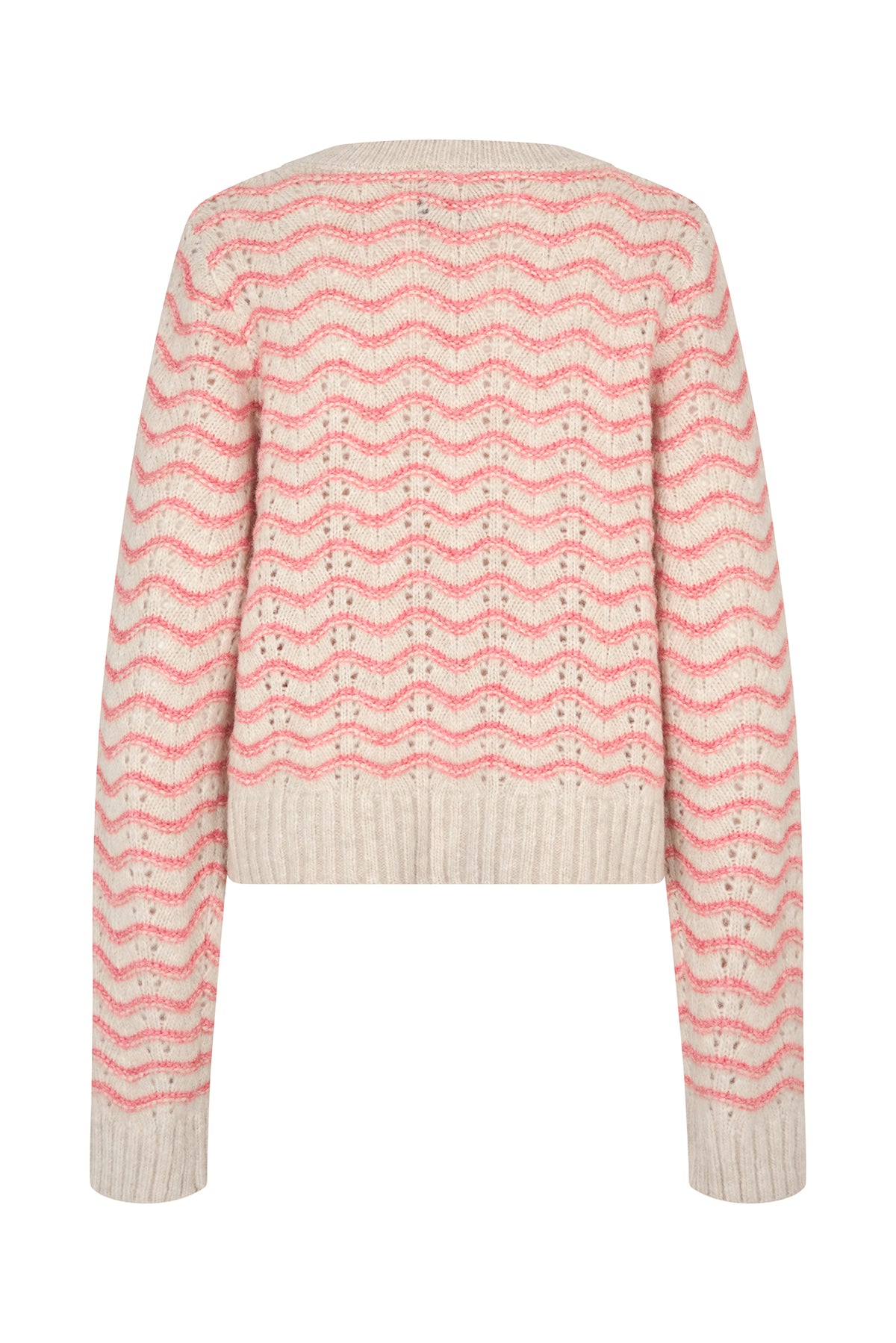 Lollys Laundry LanoLL Cardigan Knit Cardigan 51 Pink