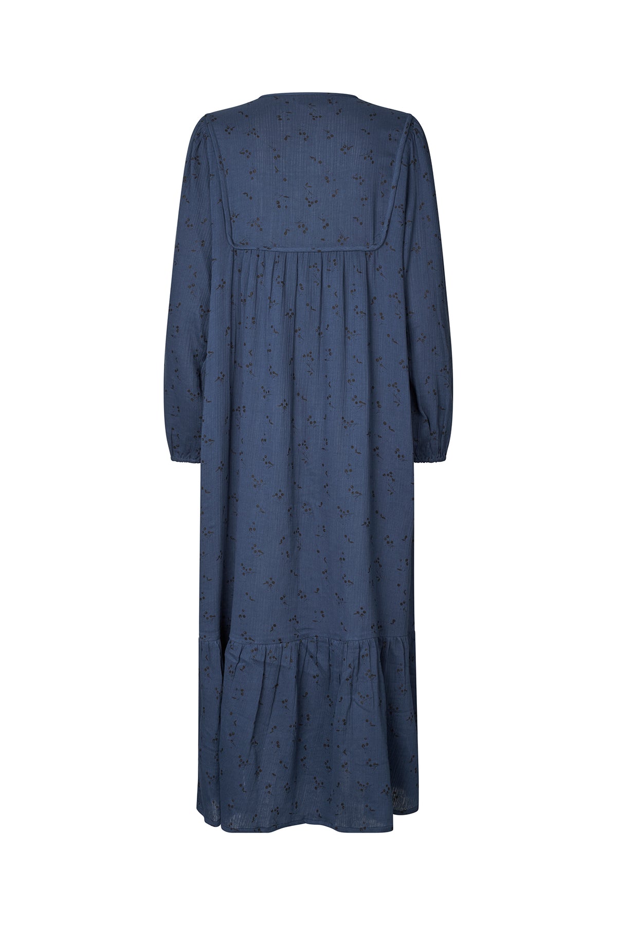 LatourLL Maxi Dress LS - 23 Dark Blue
