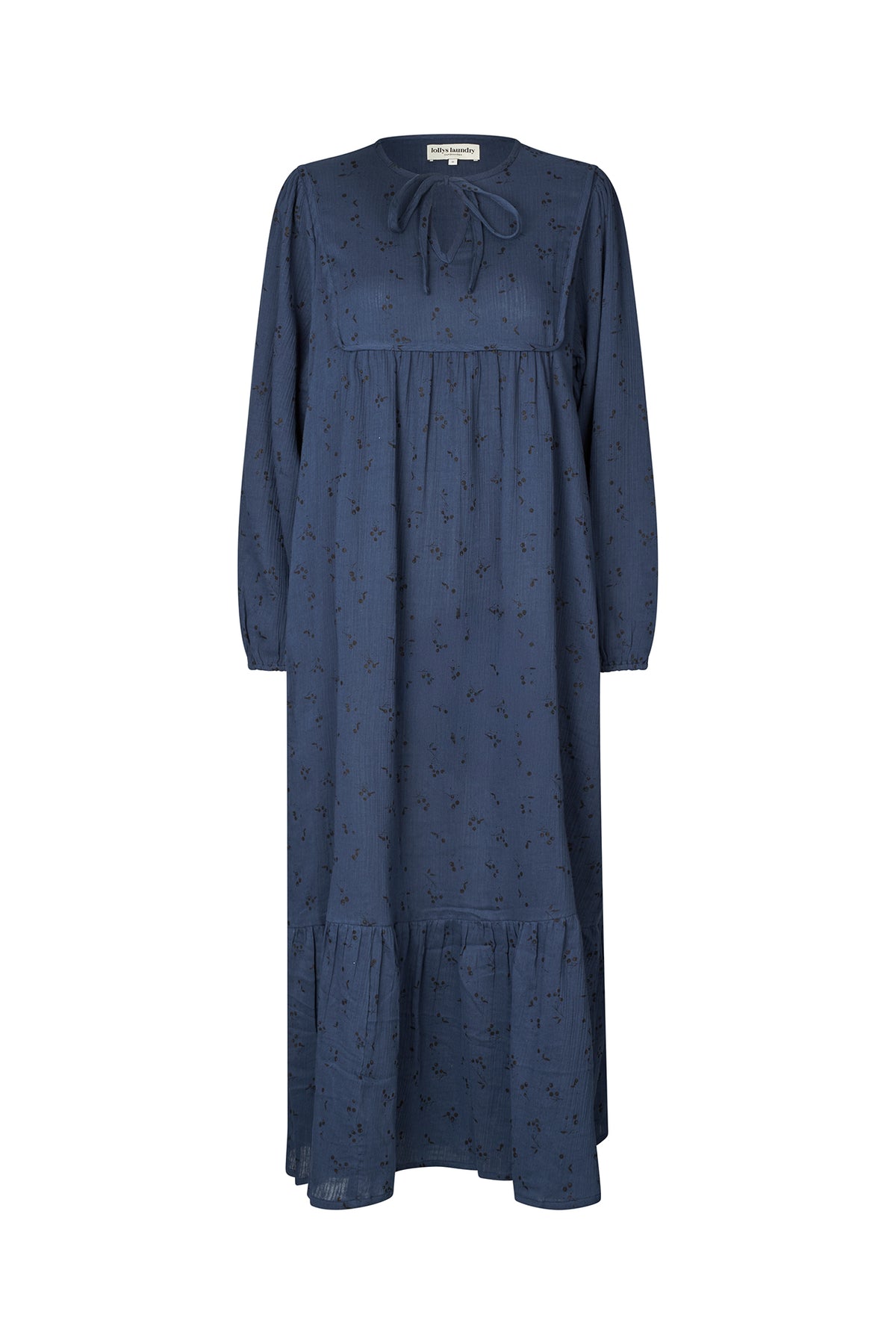 LatourLL Maxi Dress LS - 23 Dark Blue