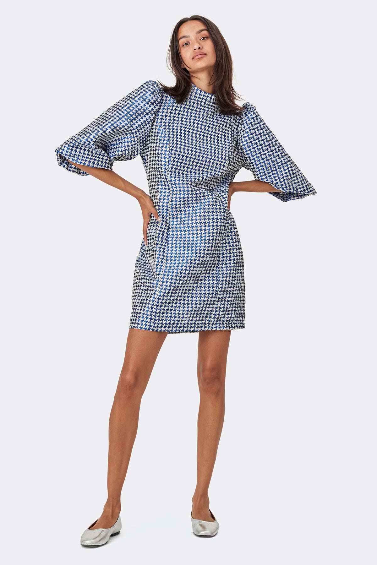 Lollys Laundry LausanneLL Short Dress SS Dress 79 Check Print