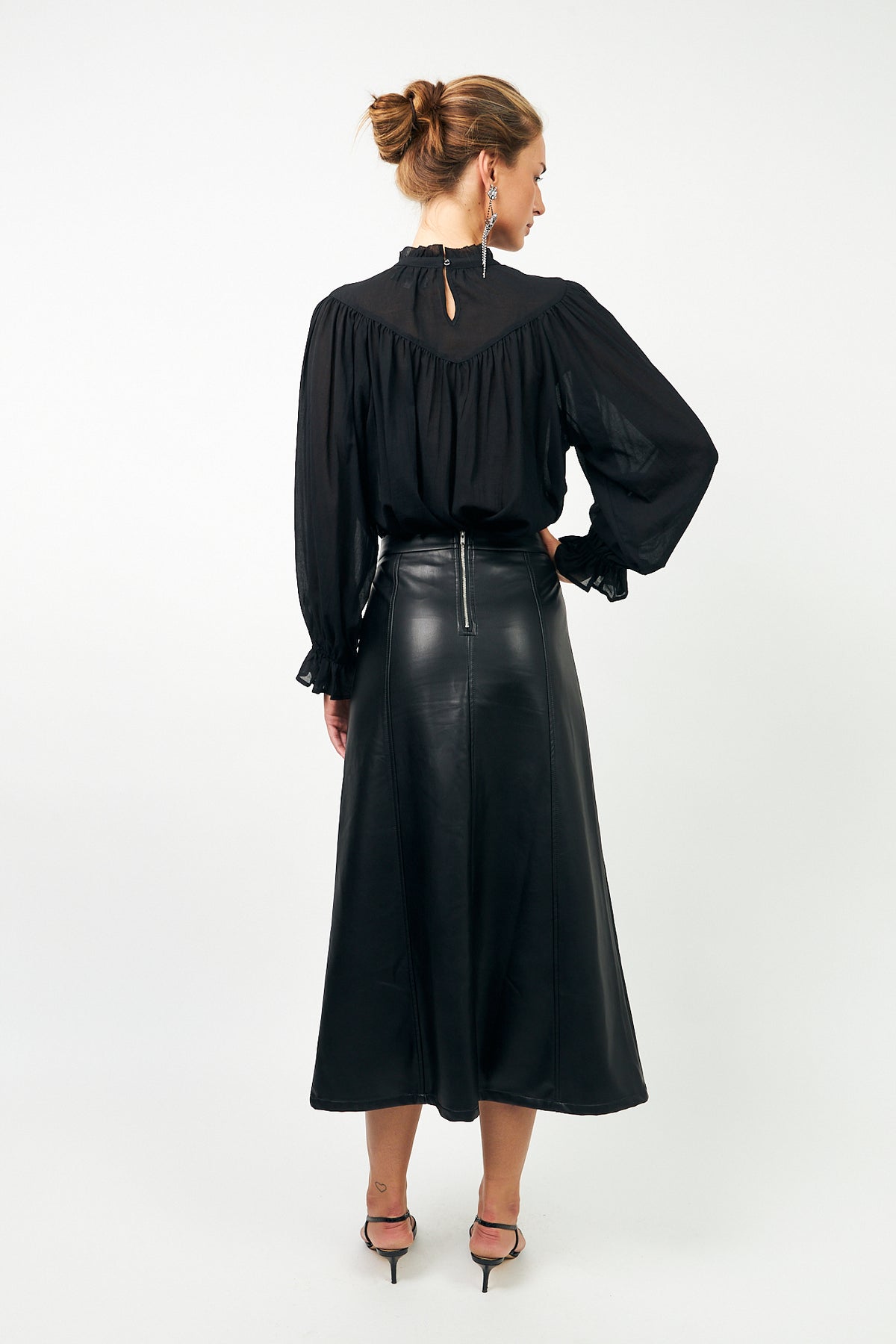 LaziseLL Maxi Skirt - Black