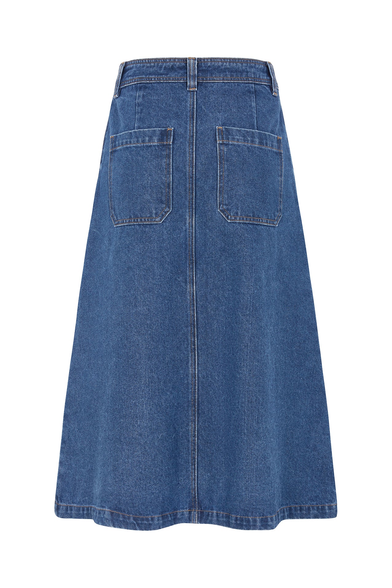 LennonLL Midi Skirt - Dark Blue