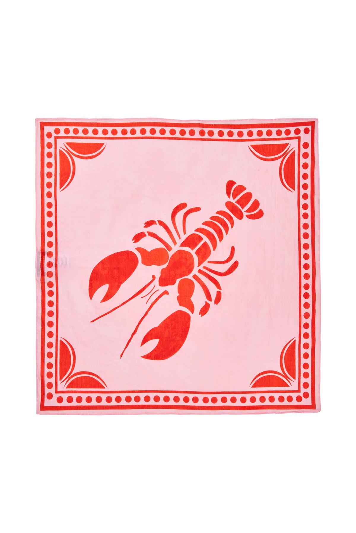 Lollys Laundry LibbyLL Lobster scarf Scarf 30 Red