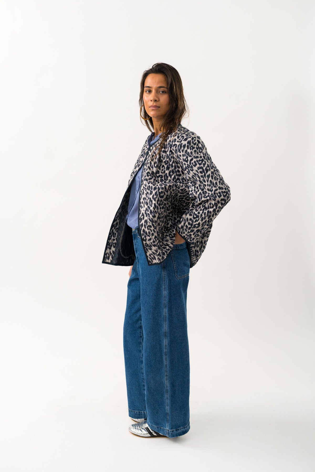 LilyLL Quilted Jacket - Leopard Print