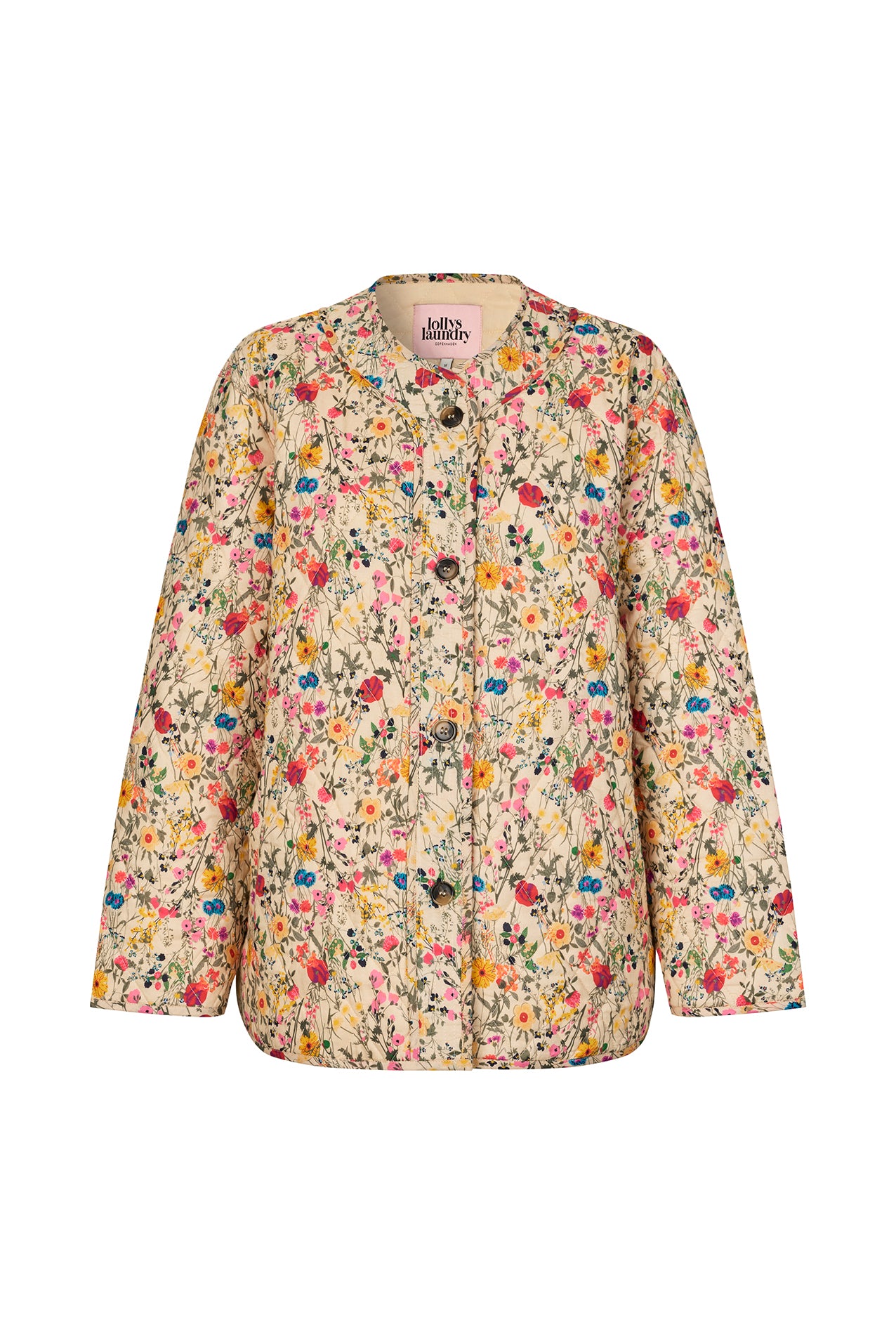 LilyLL Quilted Jacket - Flower Print