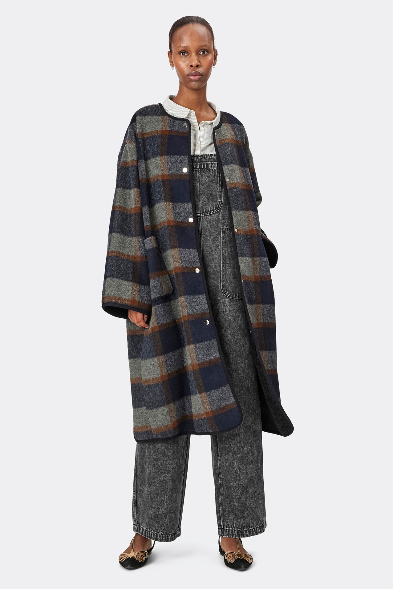 Lollys Laundry LockerbieLL Coat Jacket 79 Check Print