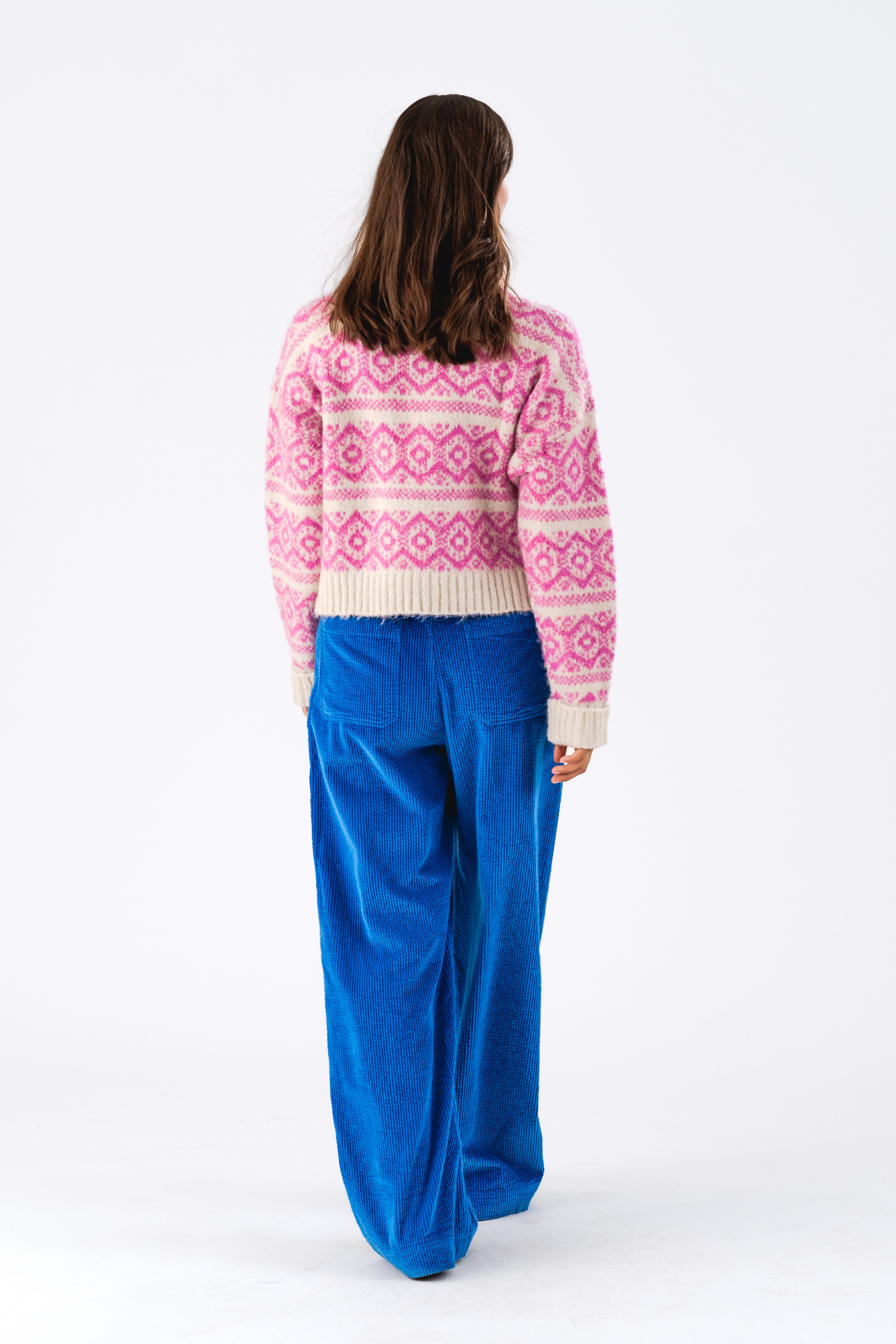 LottieLL Knit Jumper - Neon Pink