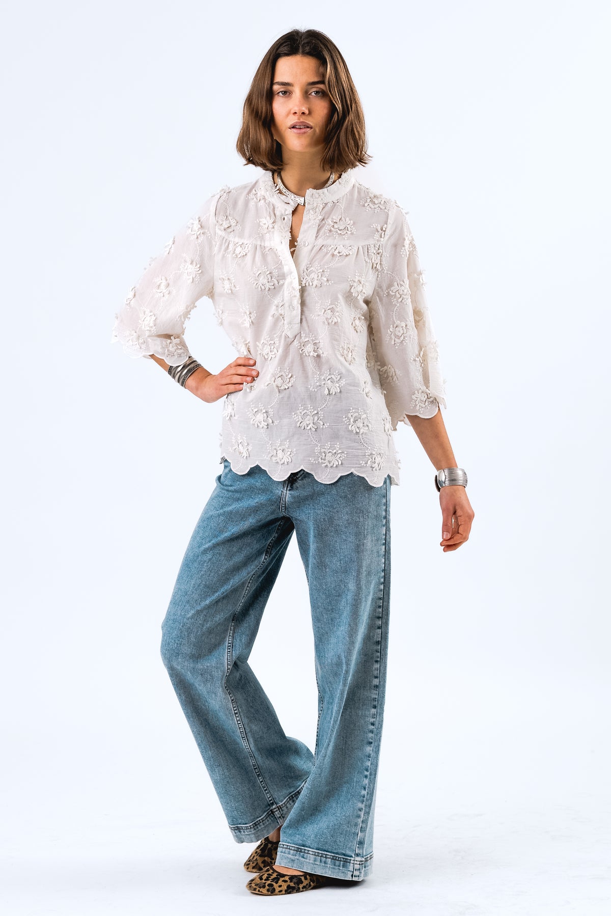 Lollys Laundry LouiseLL Blouse Blouse 02 Creme