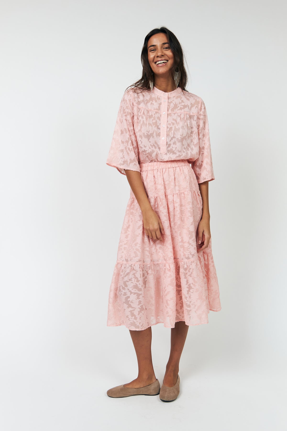 Lollys Laundry LouiseLL Blouse Blouse 84 84 Light Pink