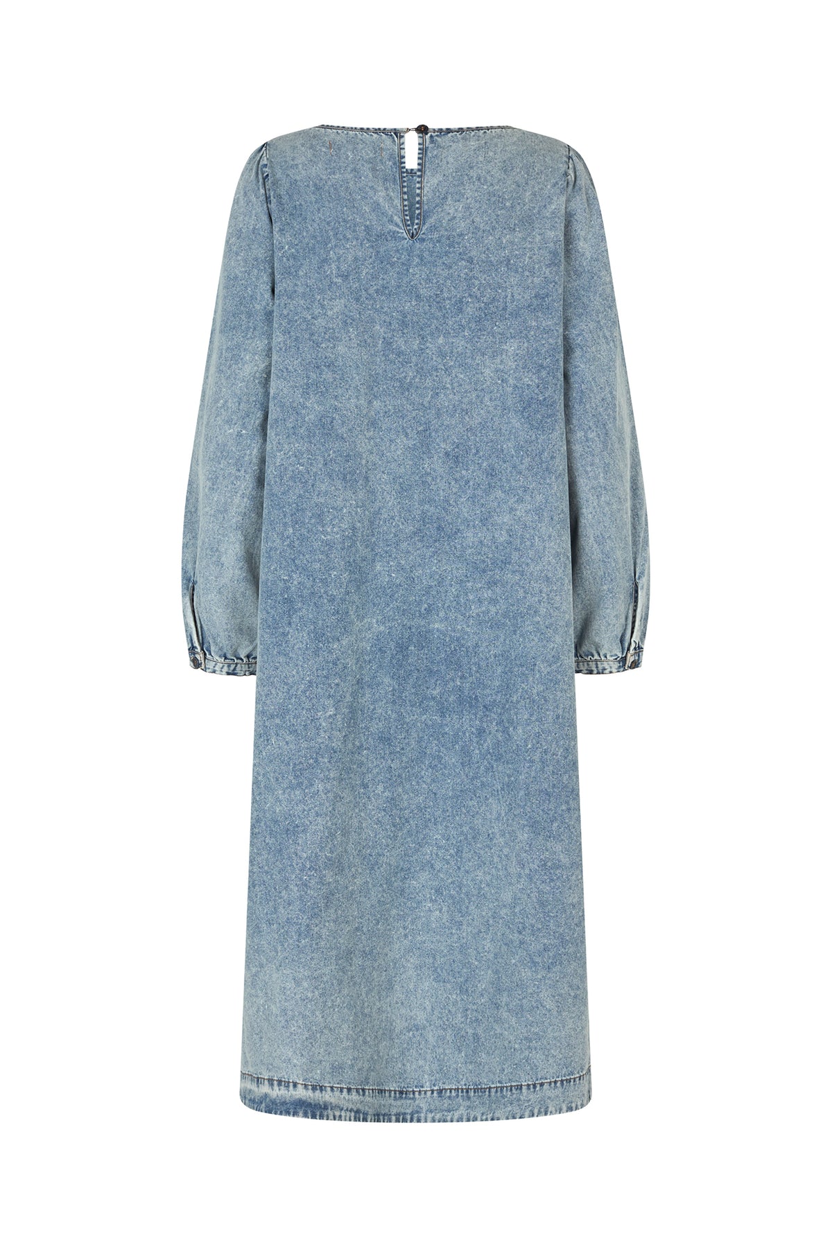 Lollys Laundry LucasLL Midi Dress Dress 100 Washed Denim