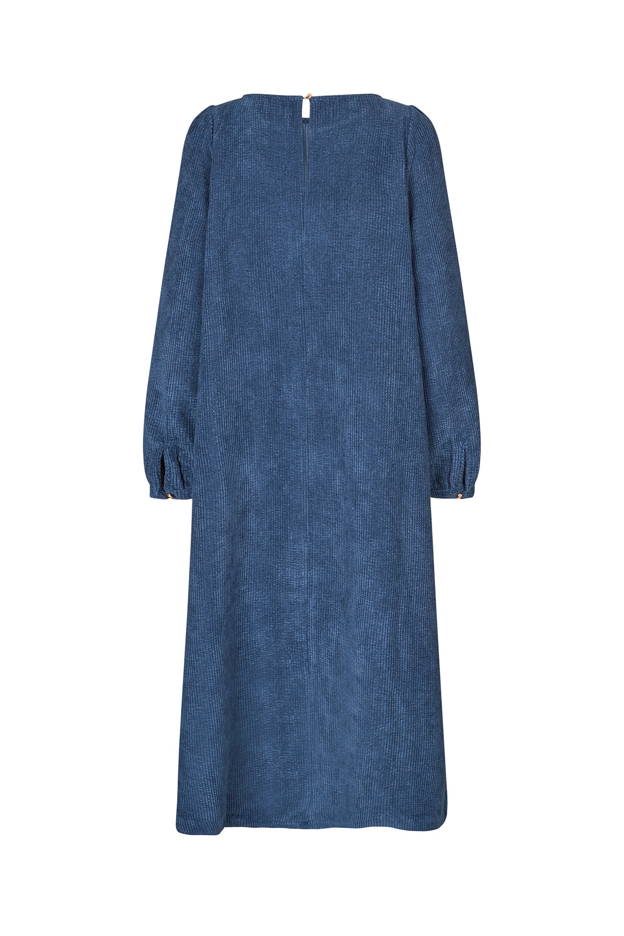 LucasLL Midi Dress LS - Dark Blue