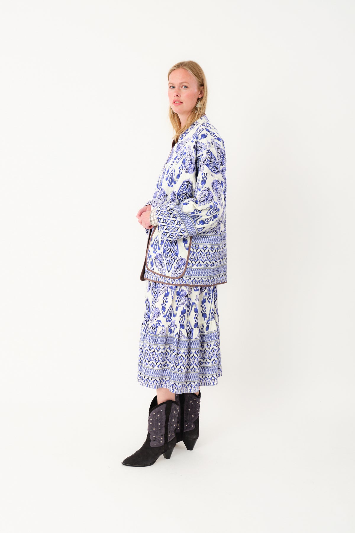 Lollys Laundry LuluLL Jacket Kimono 20 Blue
