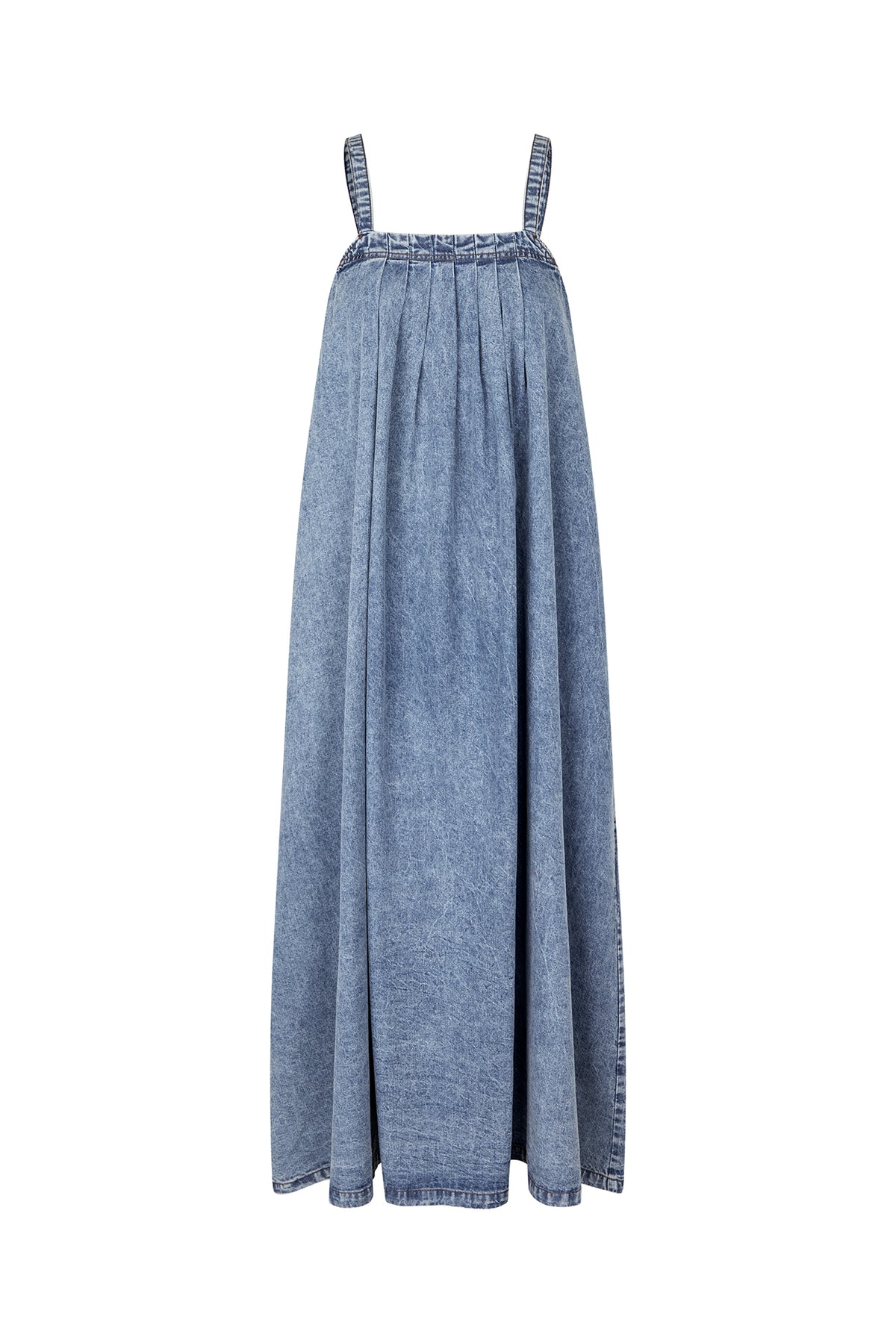 Lollys Laundry LungoLL Maxi Dress Dress 100 Washed Denim