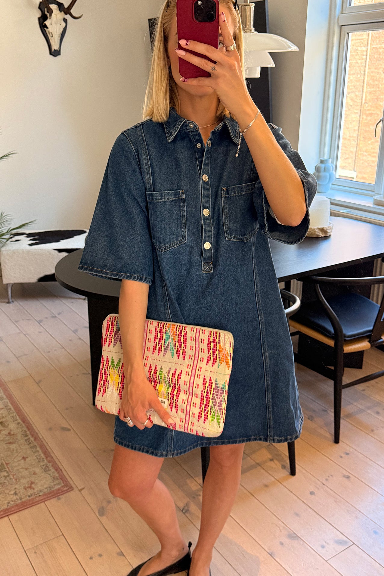 MolaLL Denim Dress - Blue