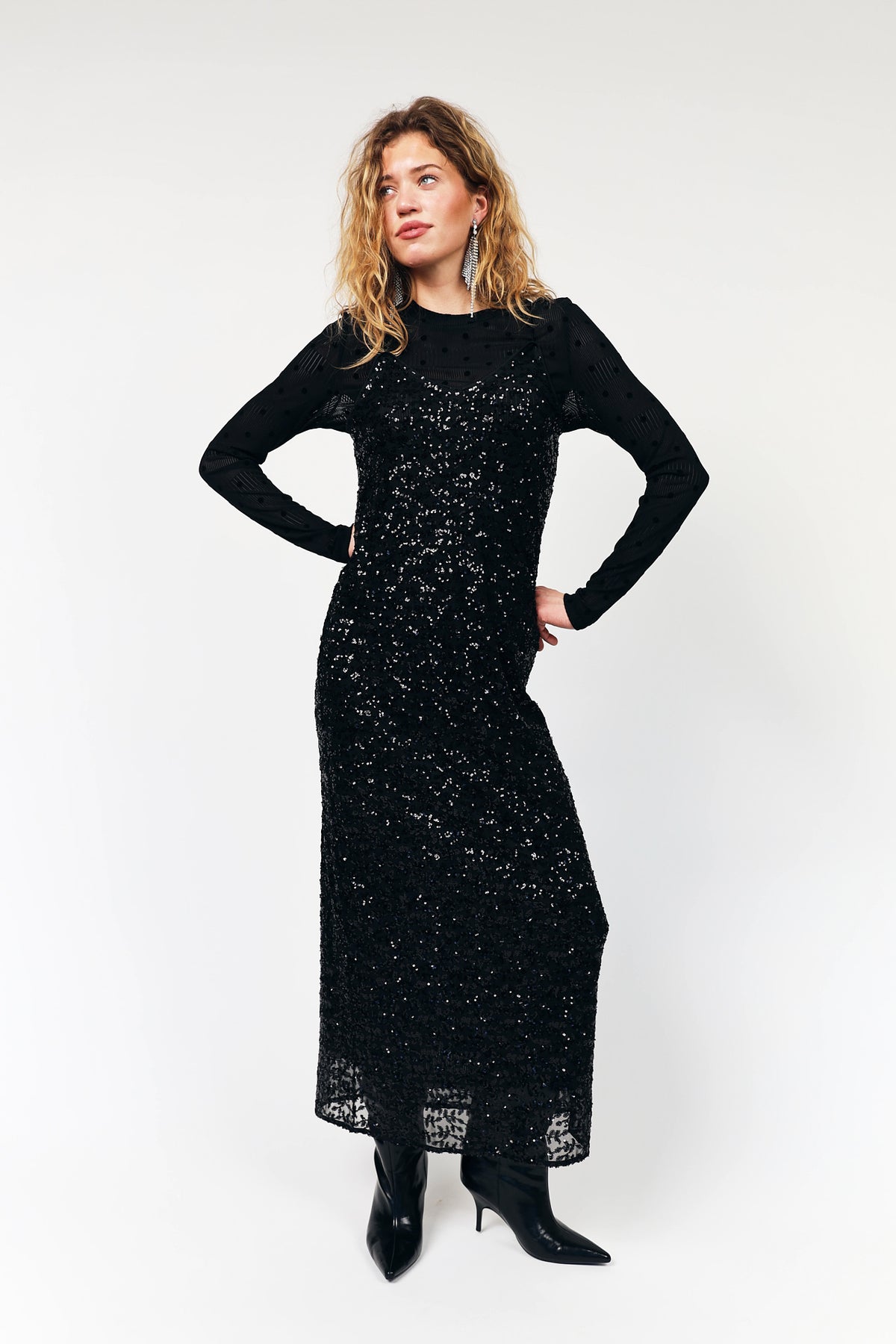 Lollys Laundry MomaLL Maxi Dress Dress 99 Black