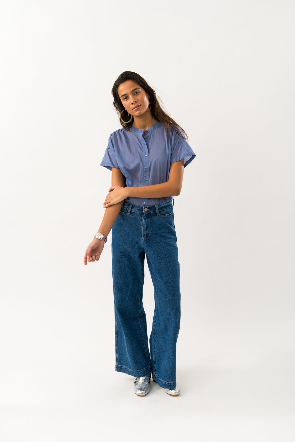 Lollys Laundry MyaLL Shirt Shirt 20 Blue