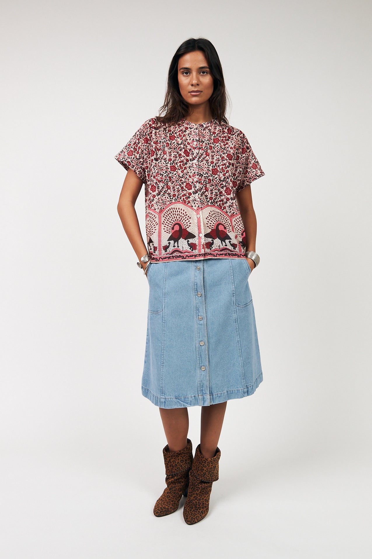 Lollys Laundry MyaLL Shirt Shirt 30 Red