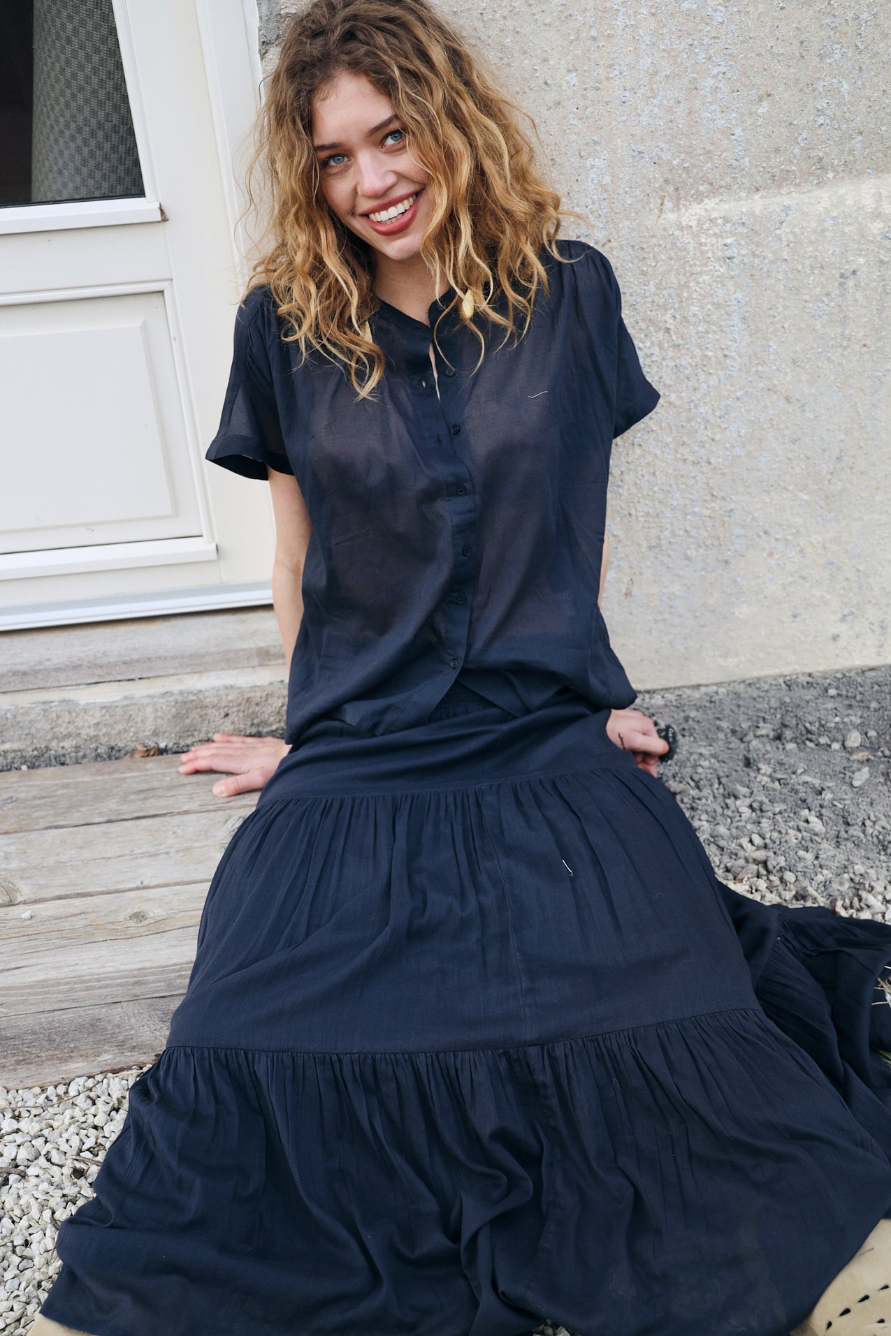 MyaLL Shirt - Washed Black