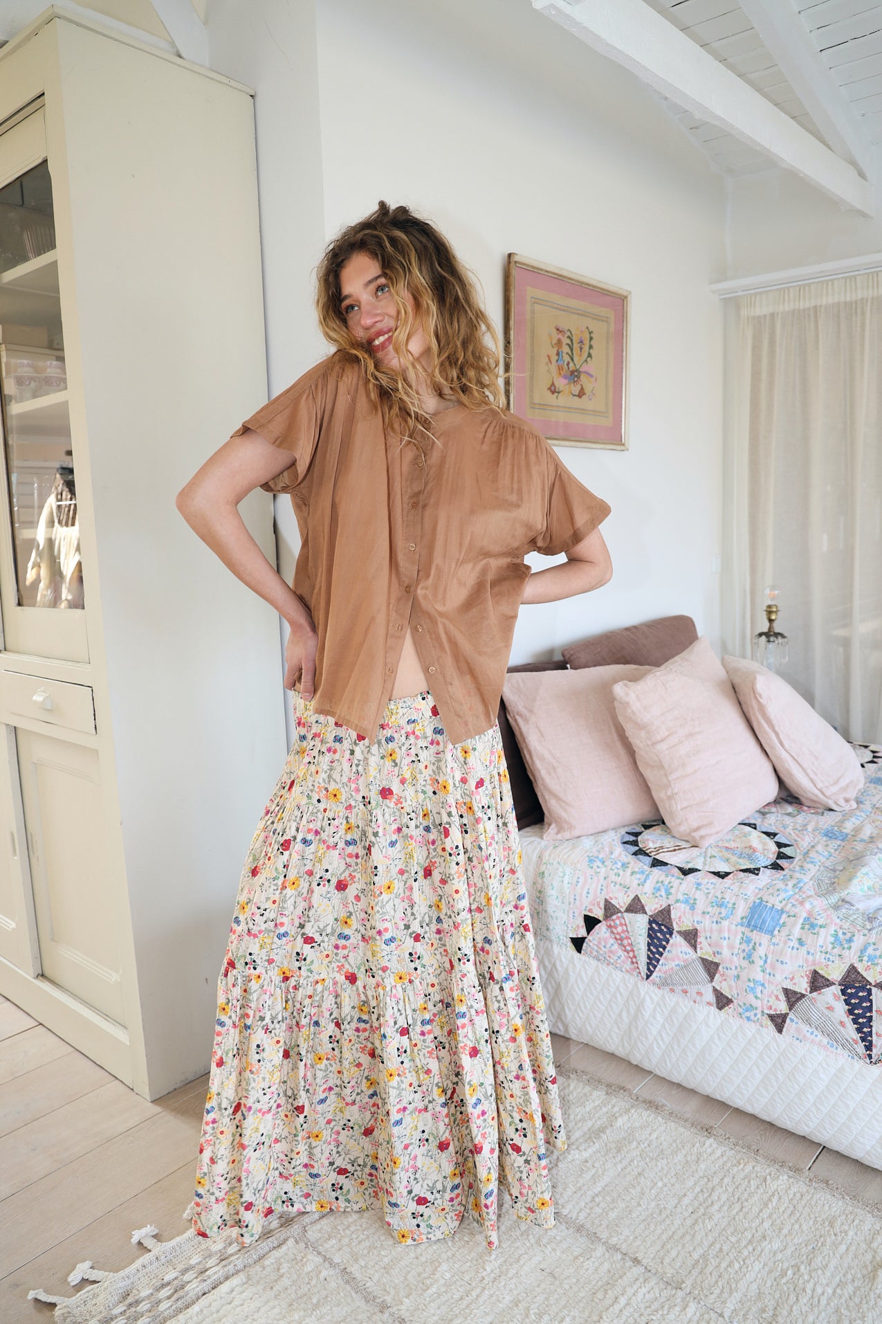MyaLL Shirt - Camel