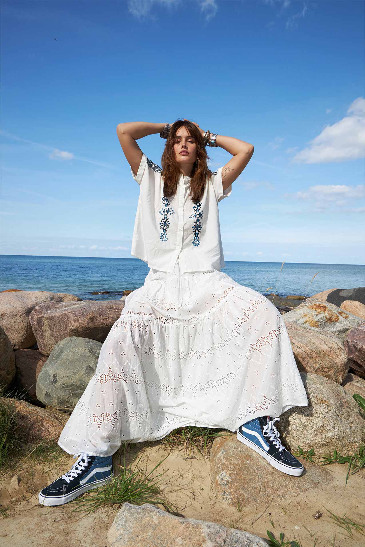 MyaLL Shirt SS - White