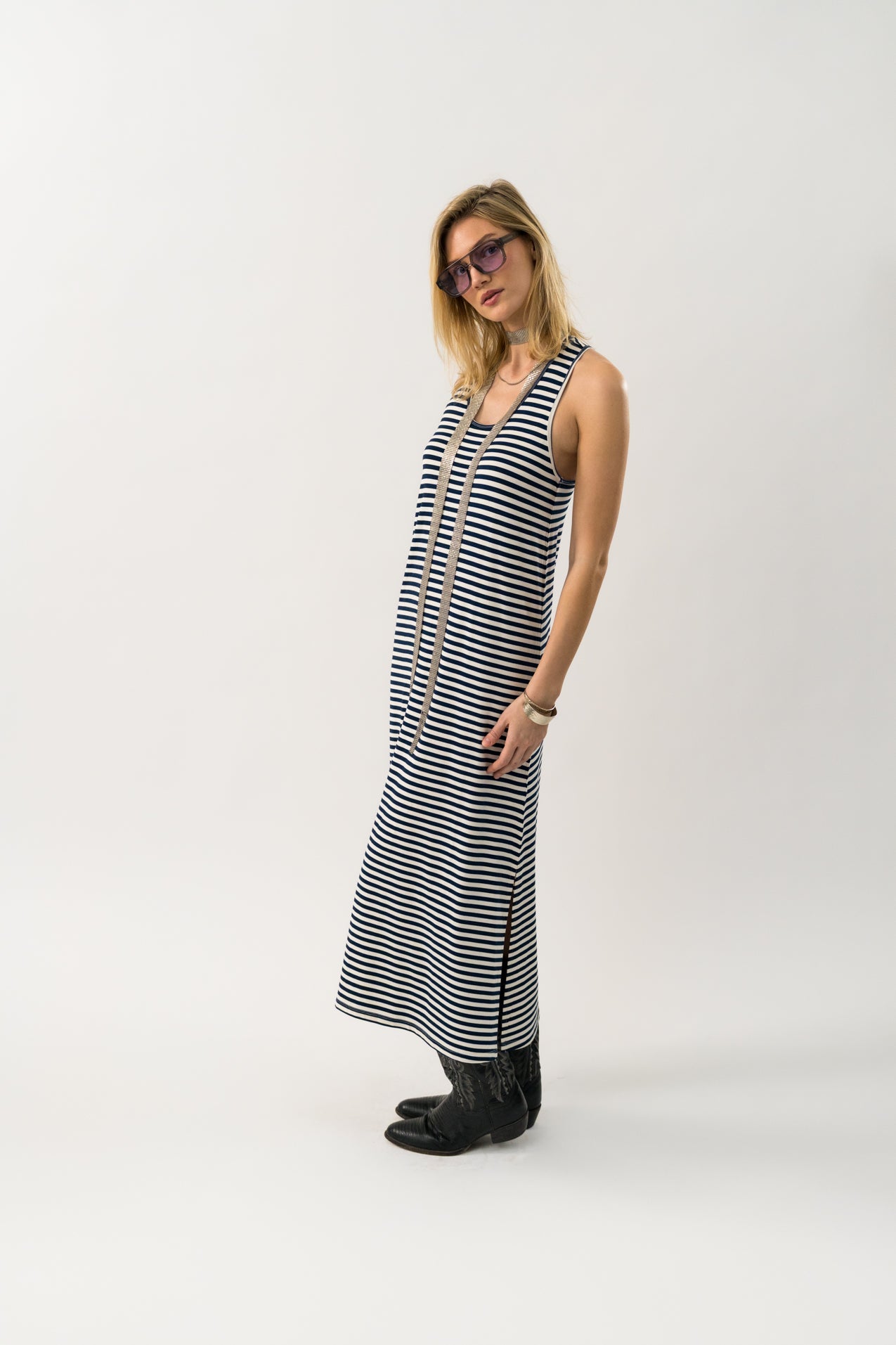 Lollys Laundry MylaLL Maxi Dress Dress 23 Dark Blue