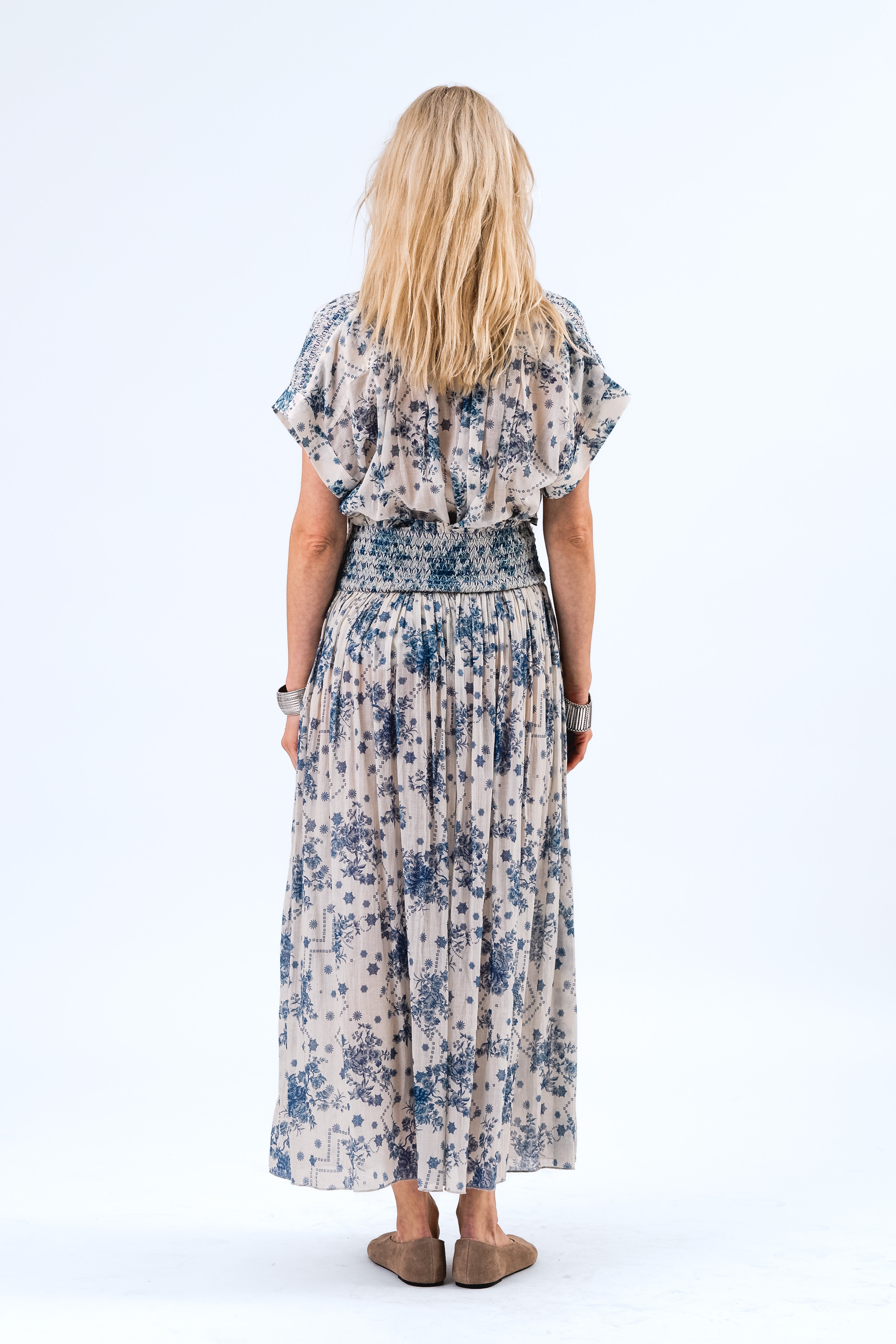 Lollys Laundry MyraLL Maxi Skirt Skirt 23 Dark Blue