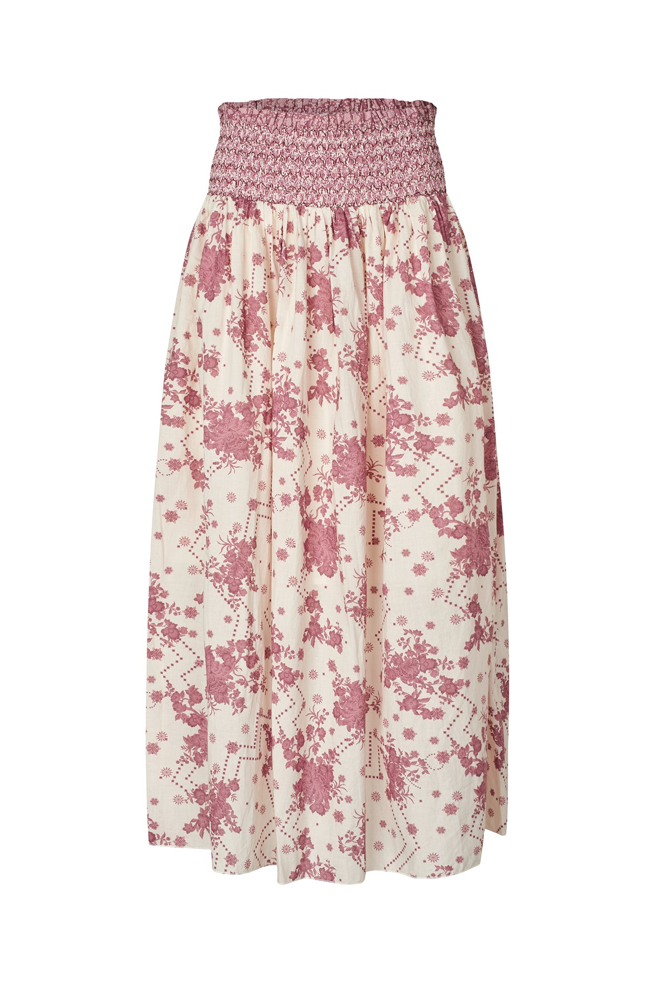 MyraLL Maxi Skirt - Flower Print