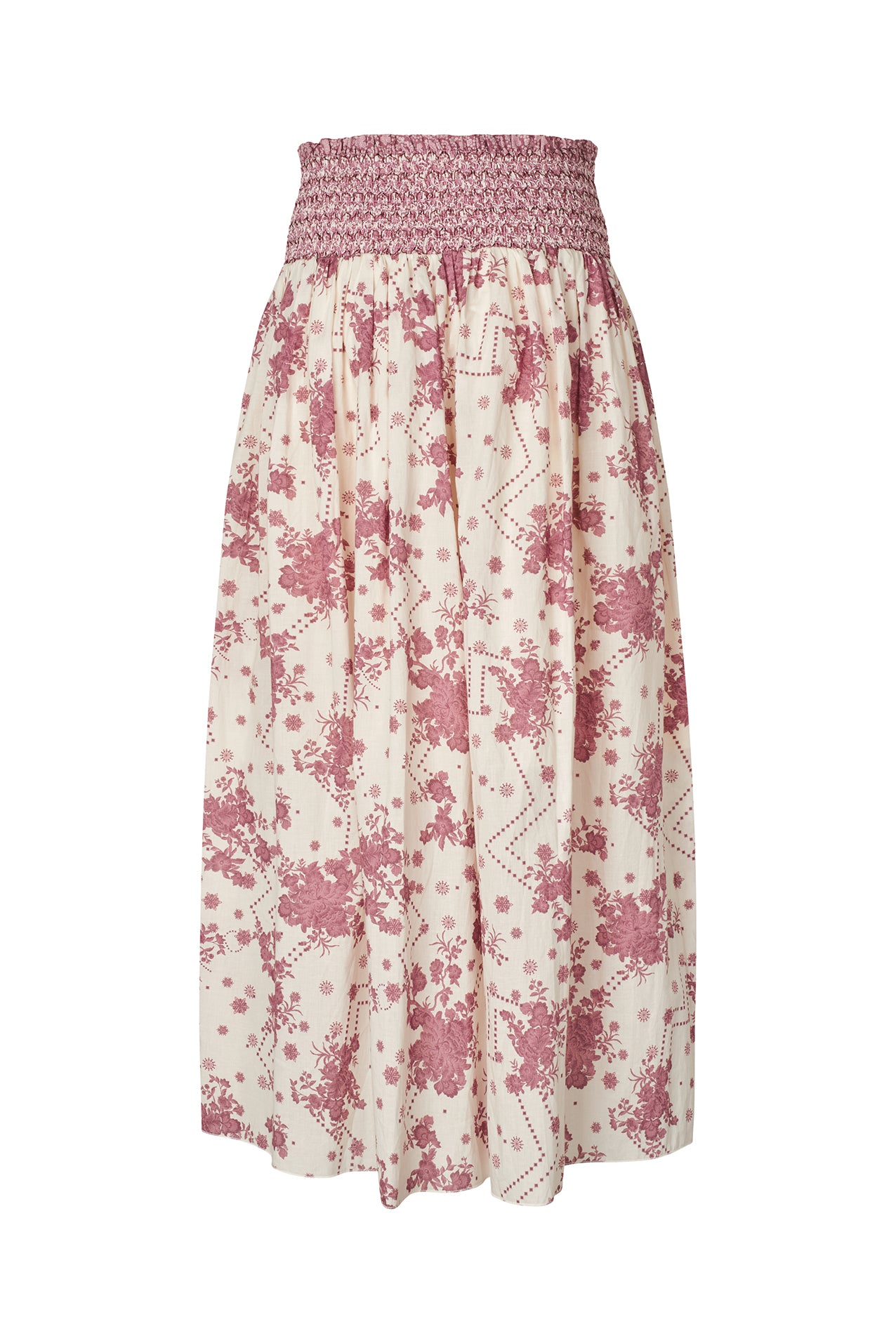 MyraLL Maxi Skirt - Flower Print