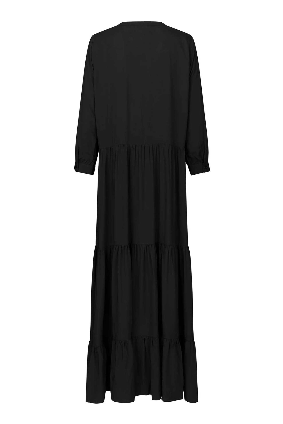 Lollys Laundry NeeLL Maxi Dress LS Dress 99 Black