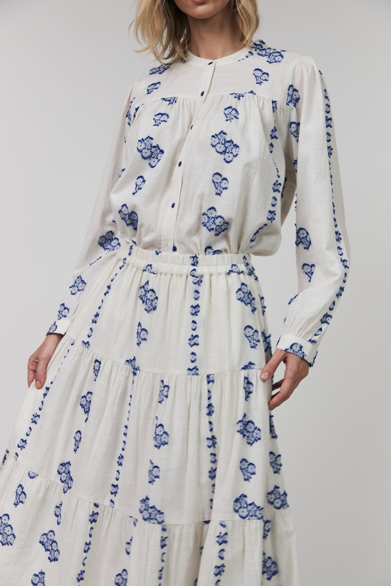 Lollys Laundry NickyLL Shirt Shirt 02 Creme