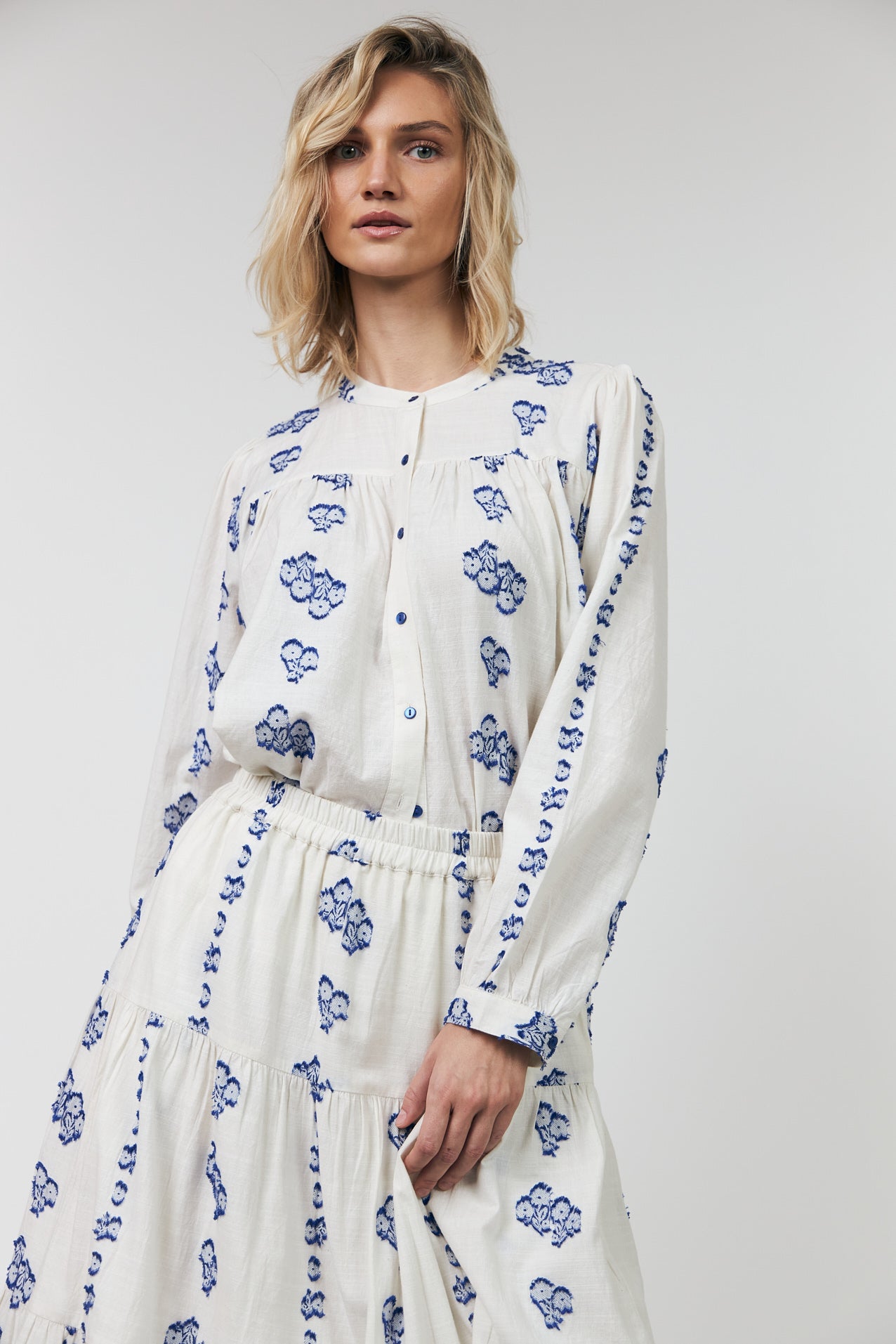 Lollys Laundry NickyLL Shirt Shirt 02 Creme