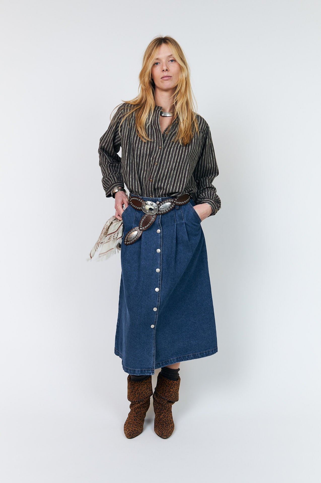Lollys Laundry NickyLL Shirt Shirt 87 Dark Mokka
