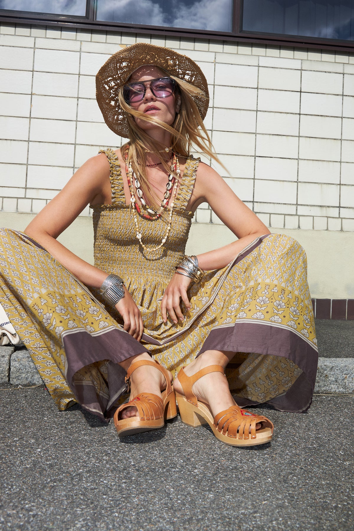 Lollys Laundry NudaLL Maxi Dress Dress 57 Mustard