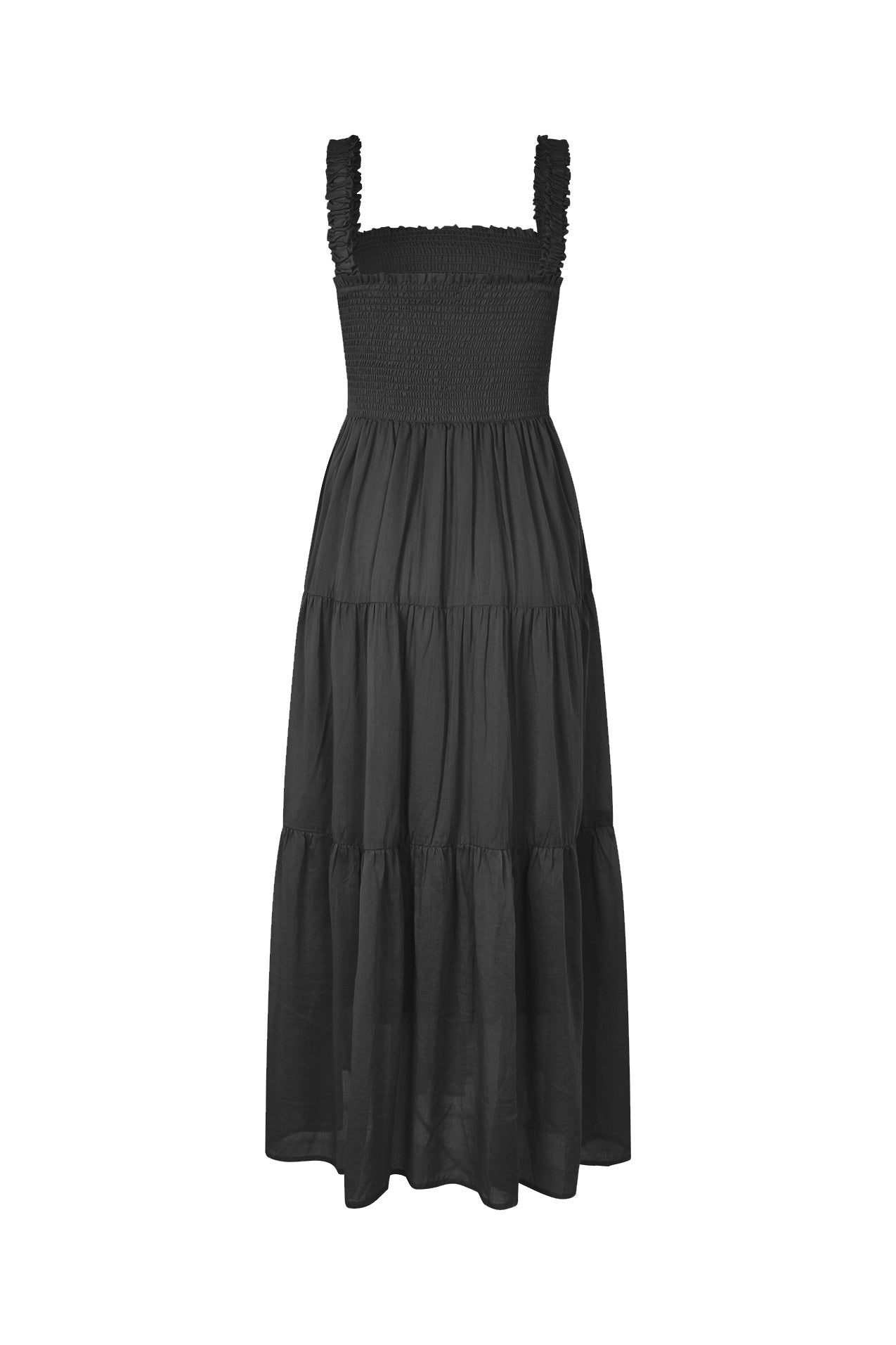 Lollys Laundry NudaLL Maxi Dress Dress 18 Washed Black