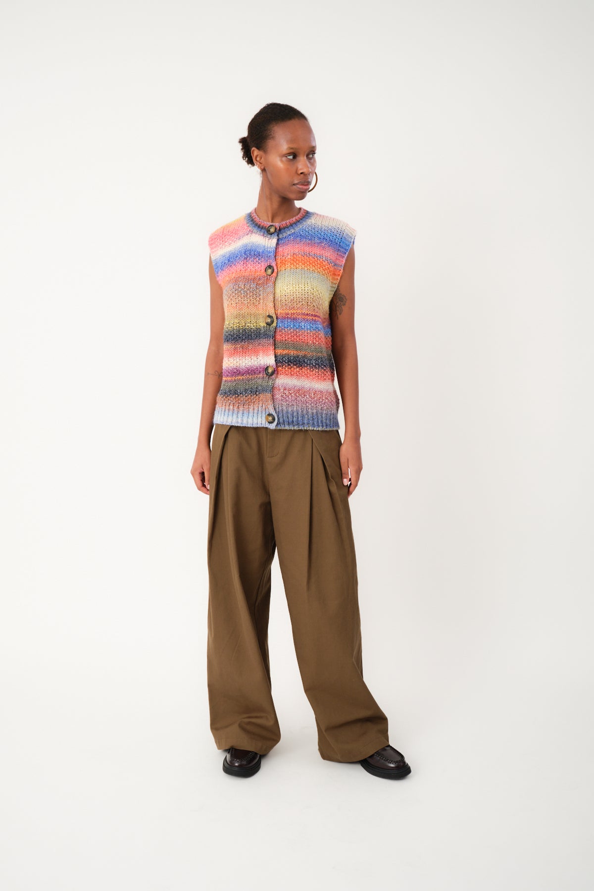 Lollys Laundry NynneLL Knit Vest Vest 70 Multi