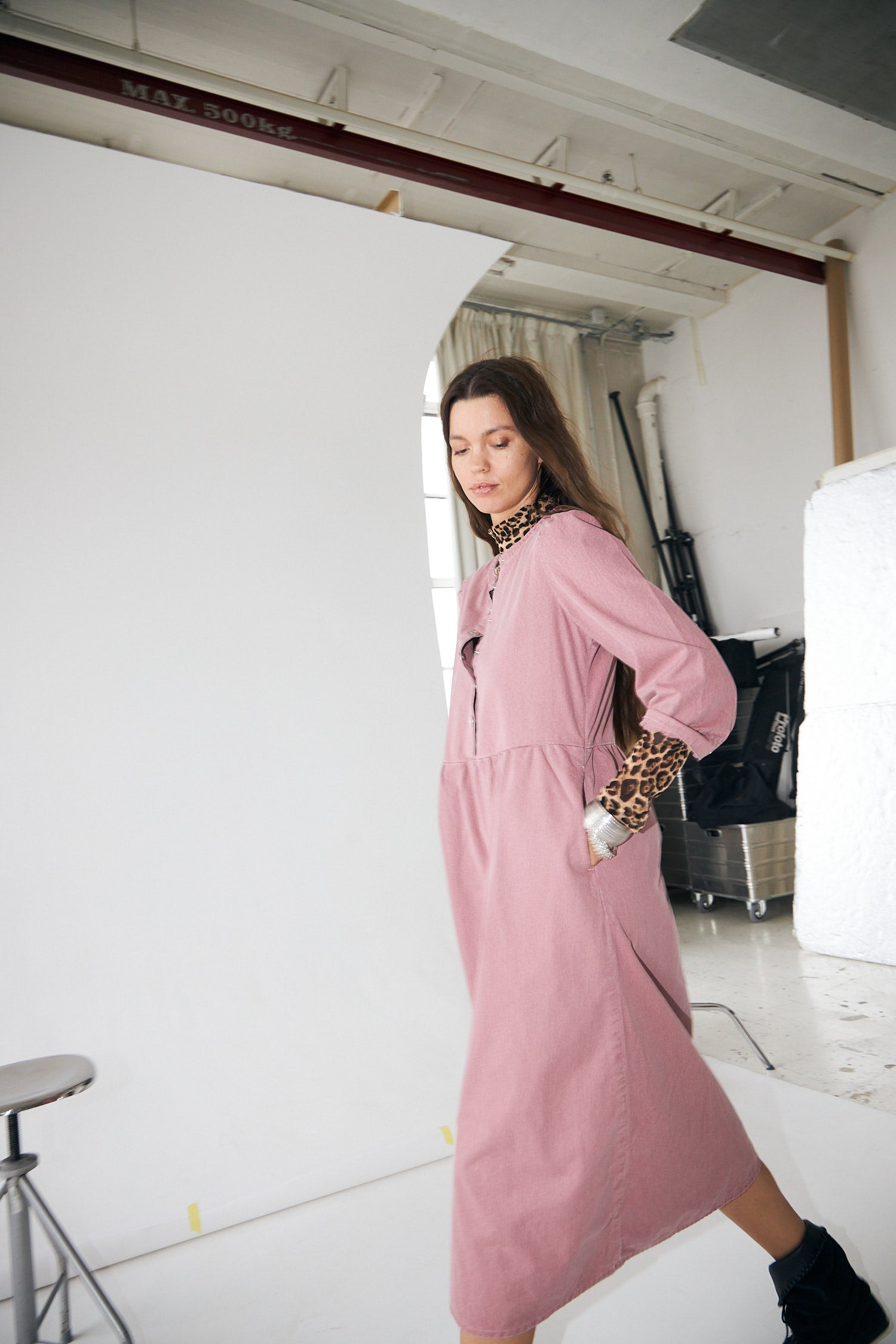 Lollys Laundry OliviaLL Midi Dress Dress 68 Plum