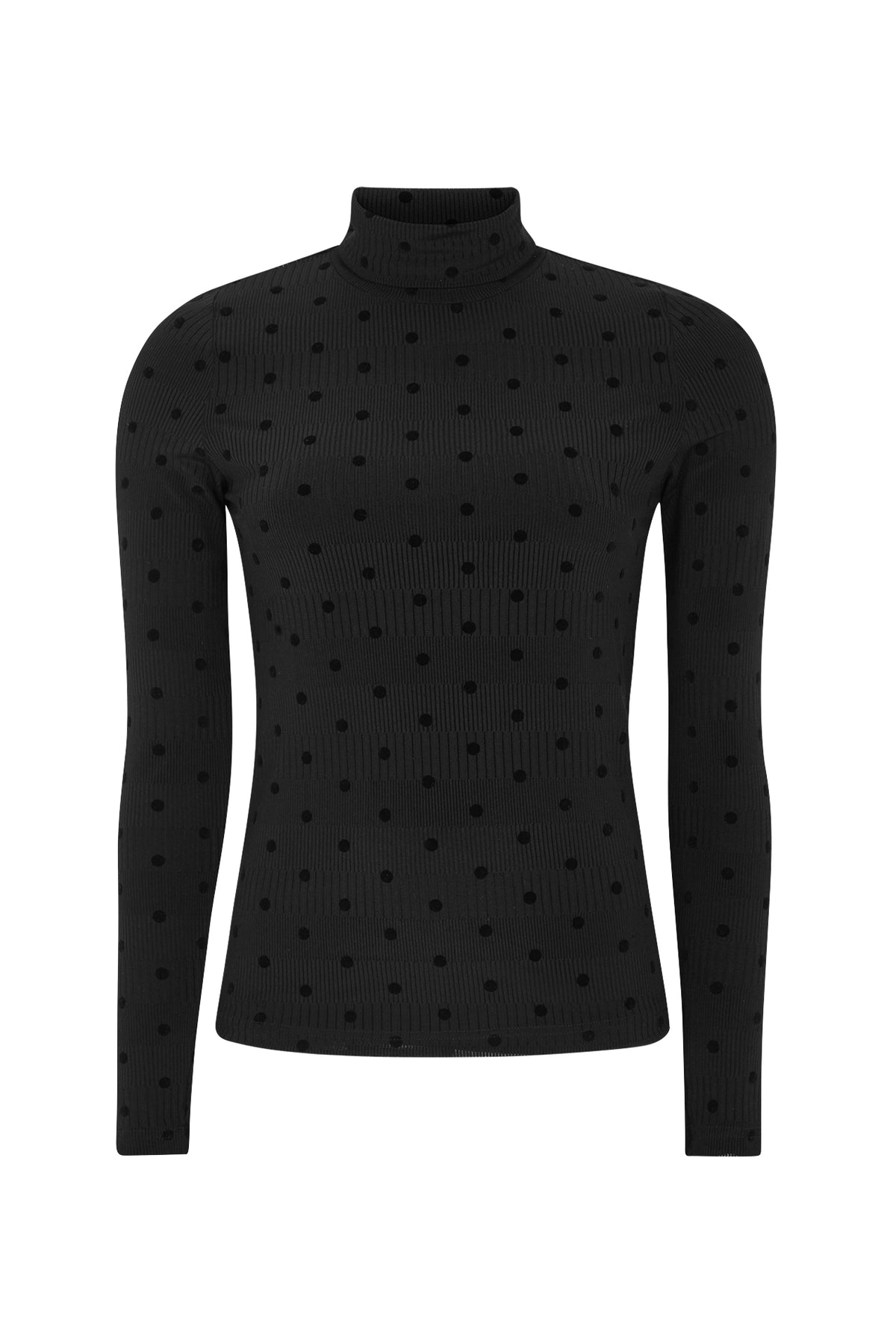 Lollys Laundry OrieLL Turtleneck Blouse Blouse 99 Black