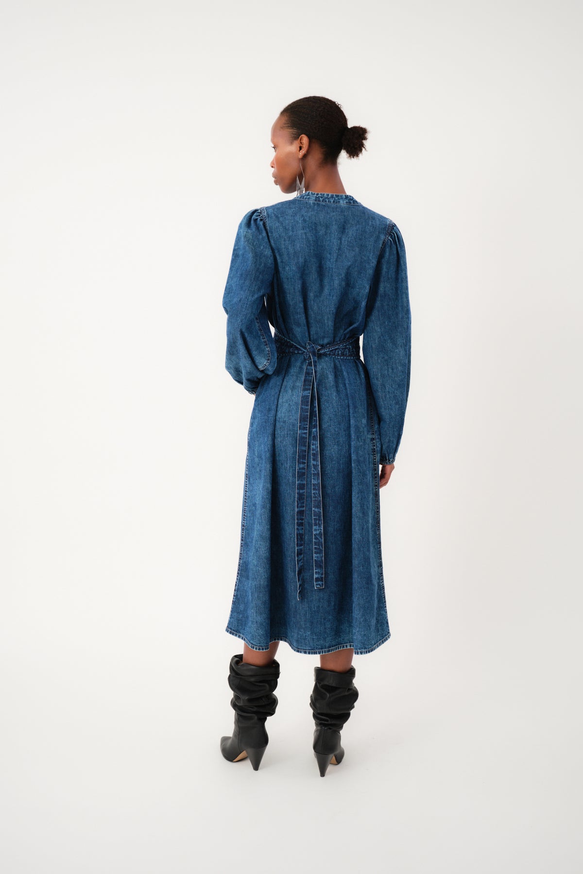 Lollys Laundry ParisLL Midi Dress Dress 20 Blue