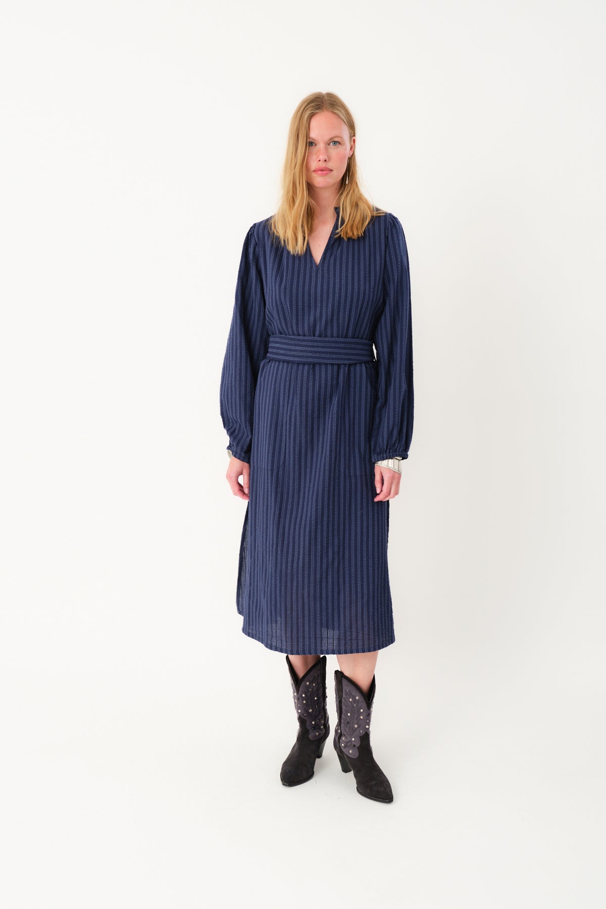 ParisLL Midi Dress - Stripe