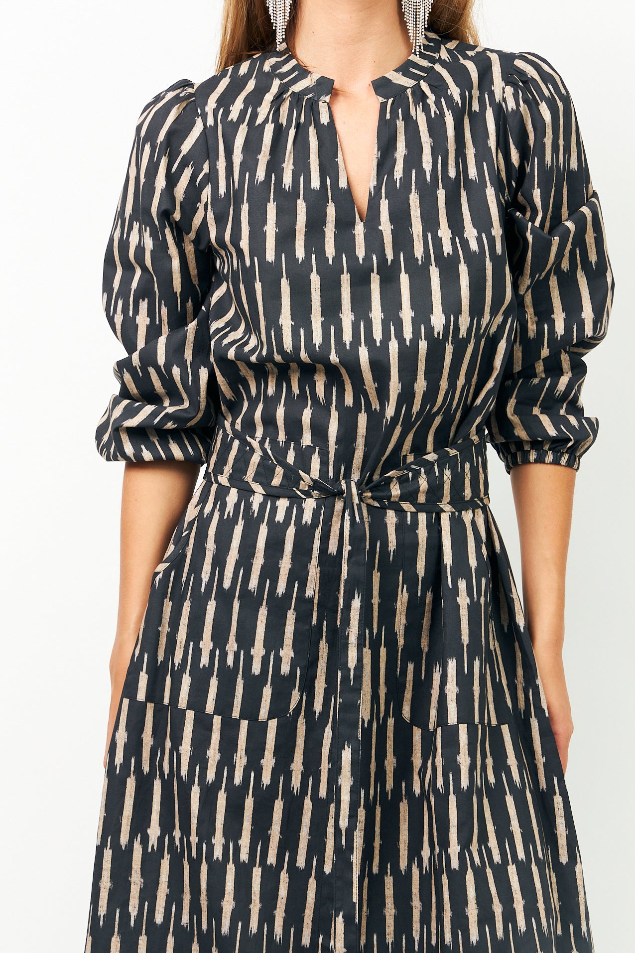 Lollys Laundry ParisLL Midi Dress Dress 99 Black