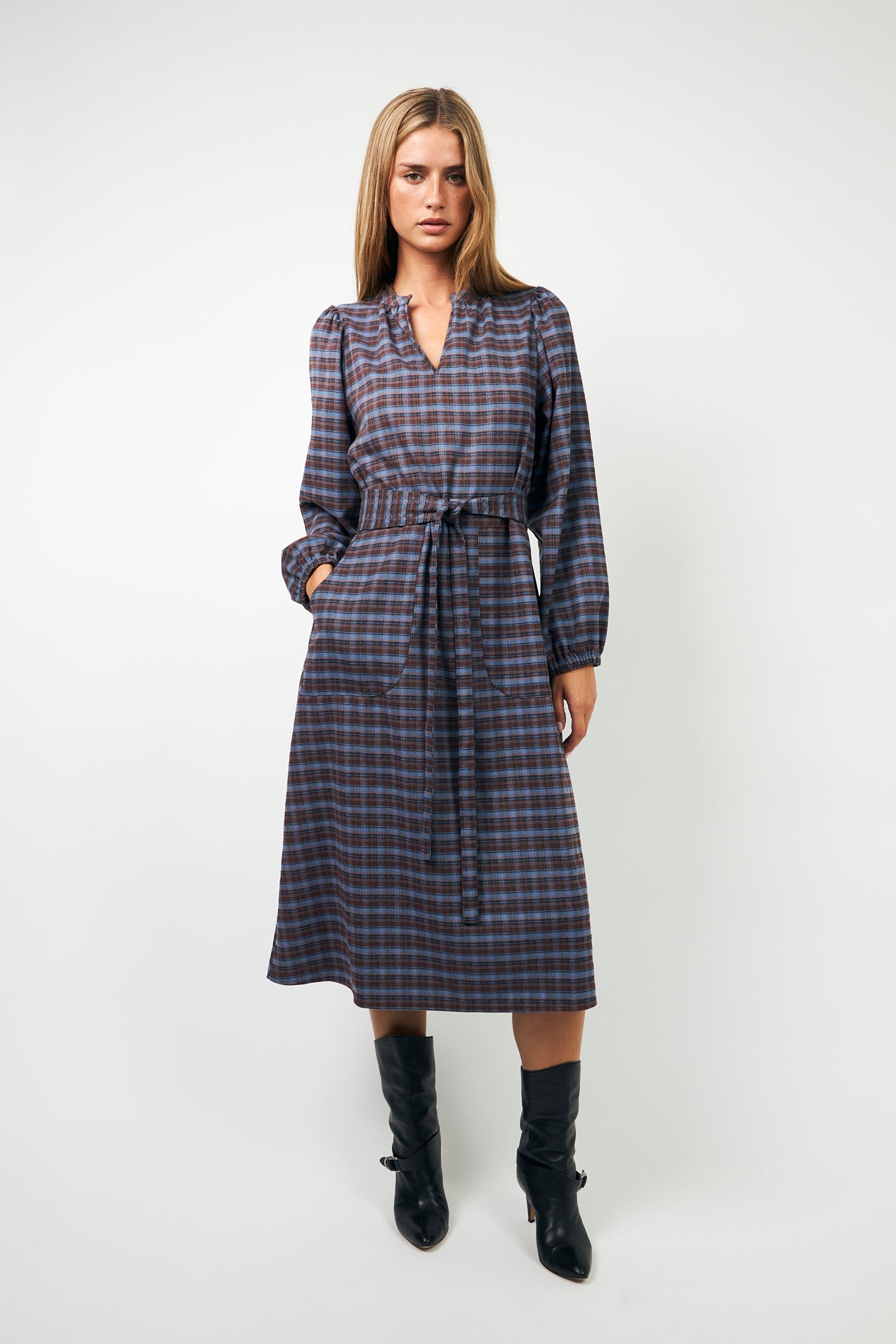 ParisLL Midi Dress - Mauve