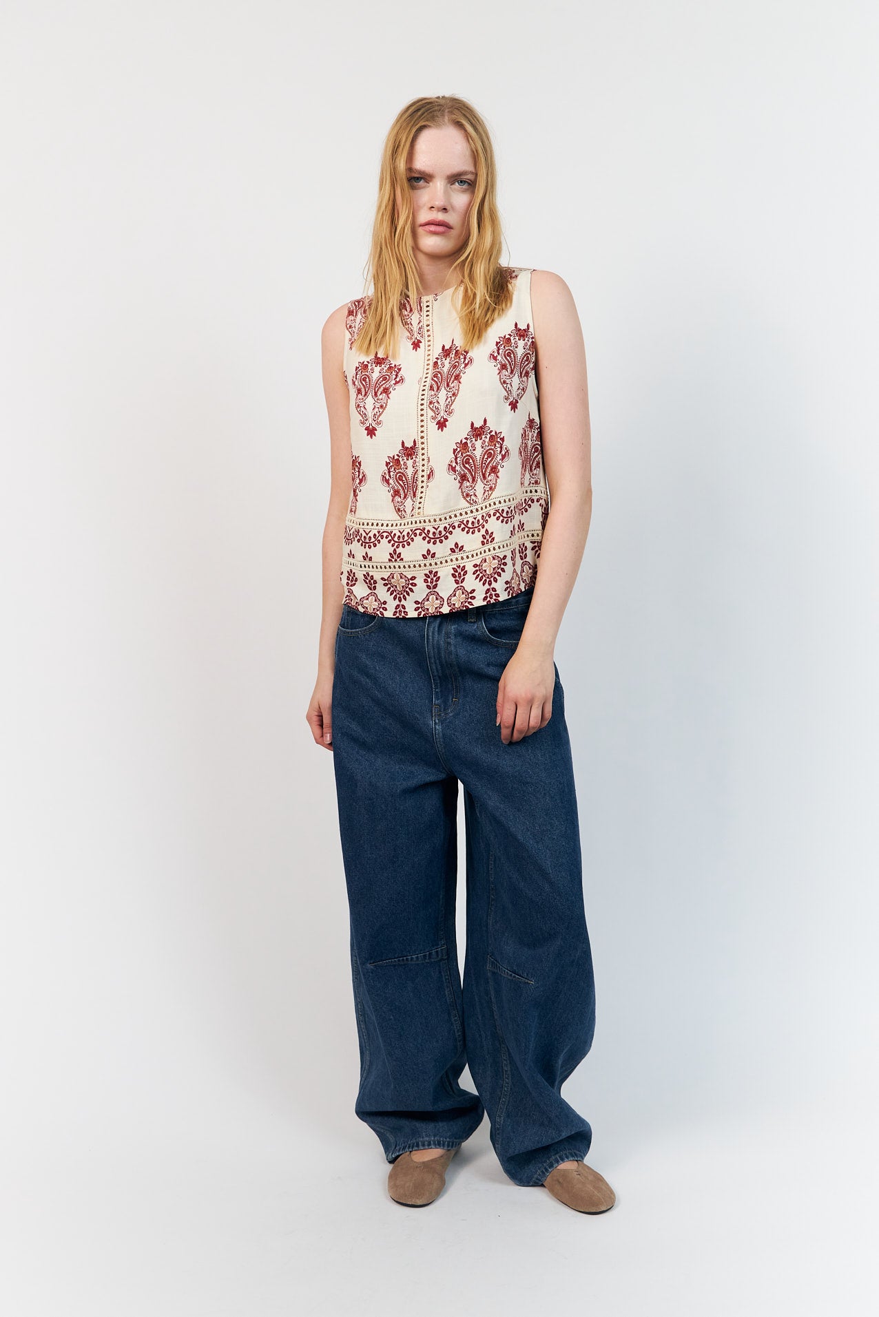 Lollys Laundry PiaLL Top Top 02 Creme