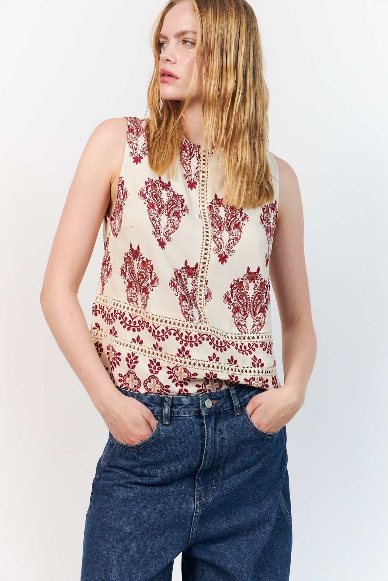Lollys Laundry PiaLL Top Top 02 Creme
