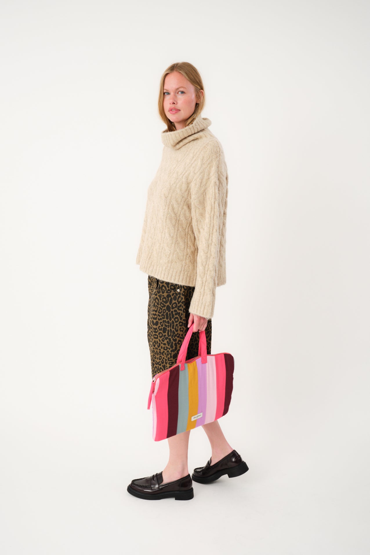 Lollys Laundry ResnoLL Knit Jumper Jumper 04 Sand