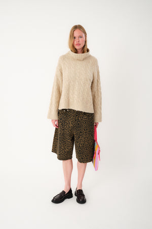Lollys Laundry ResnoLL Knit Jumper Jumper 04 Sand