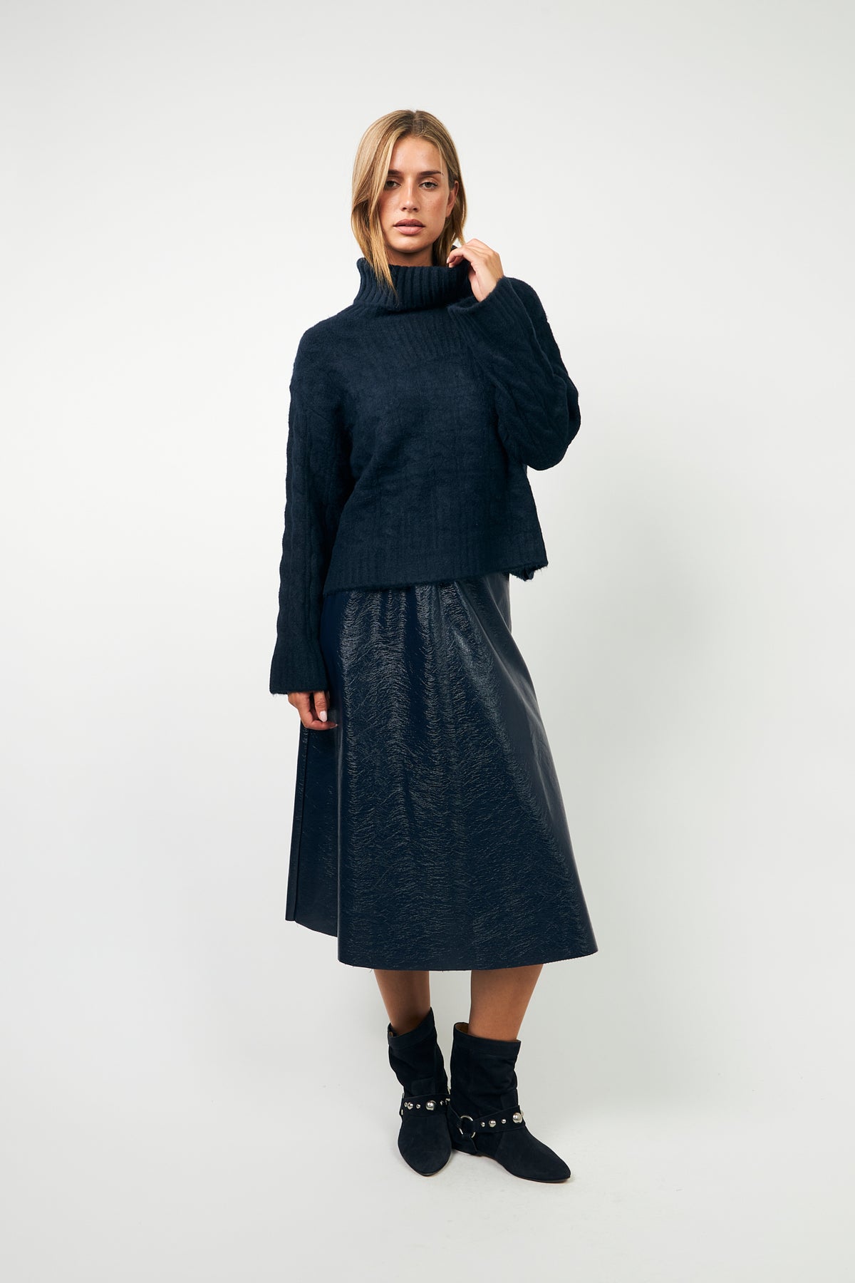 Lollys Laundry ResnoLL Knit Jumper Jumper 23 Dark Blue