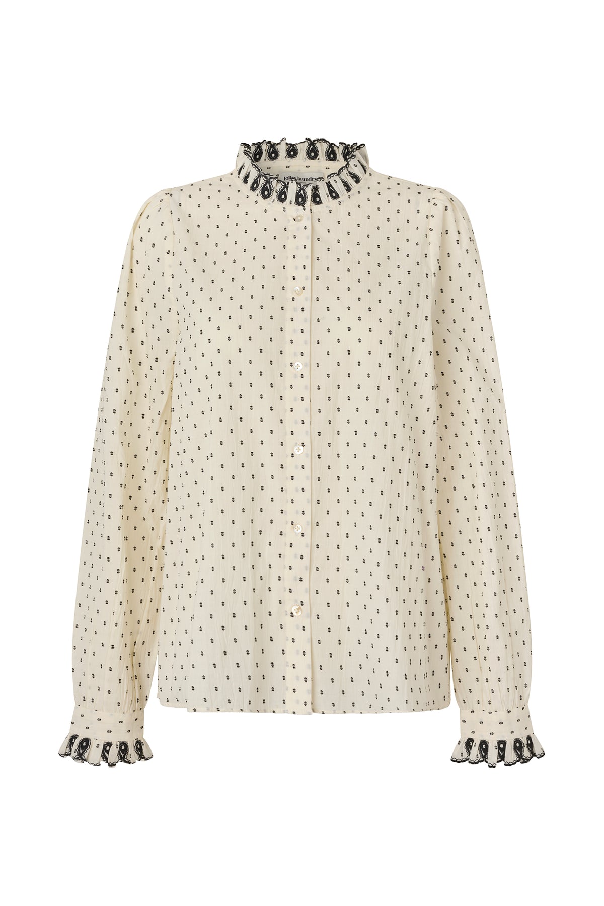 Lollys Laundry RiverLL Shirt LS Shirt 02 Creme