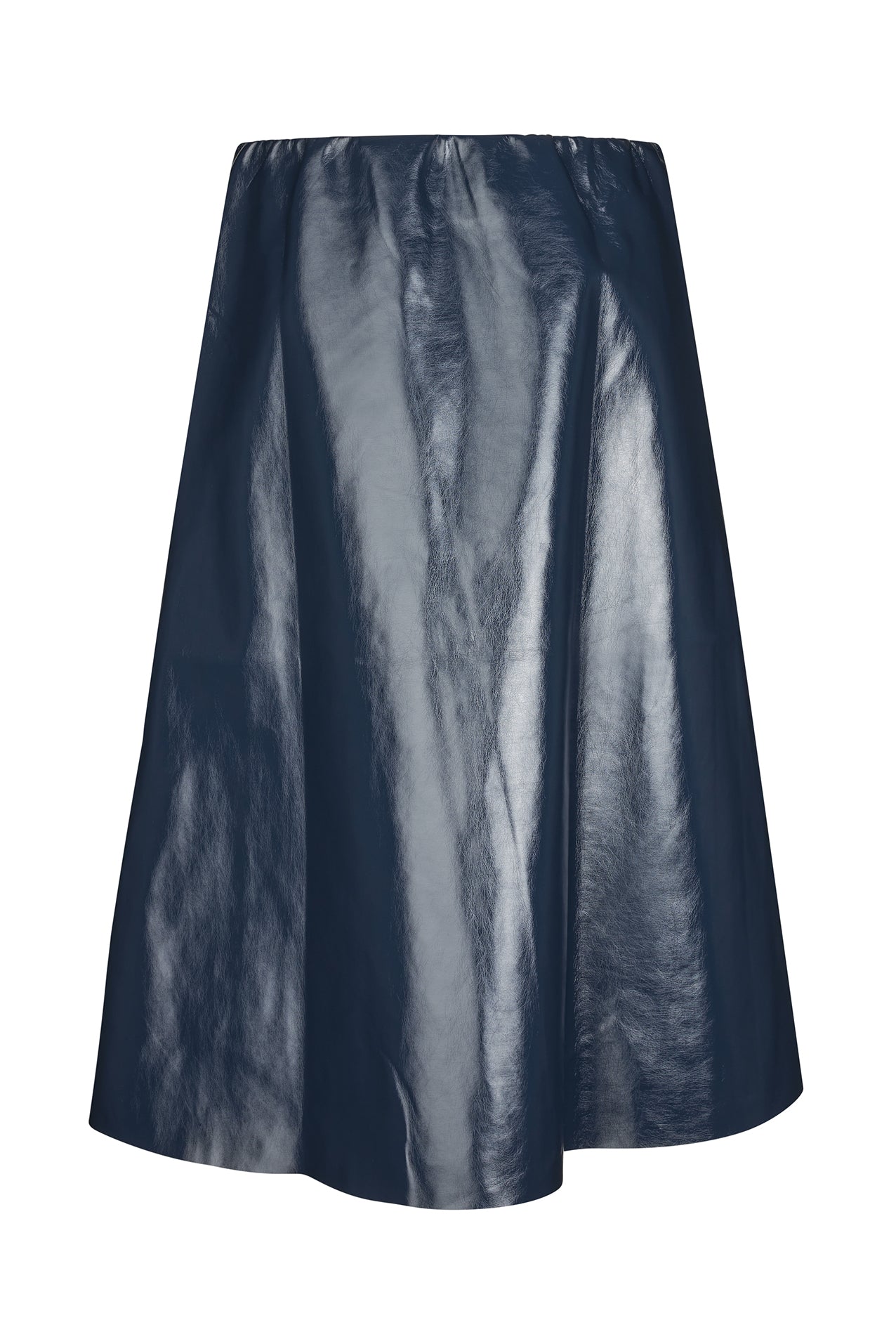Lollys Laundry RoLL Midi Skirt Skirt 23 Dark Blue