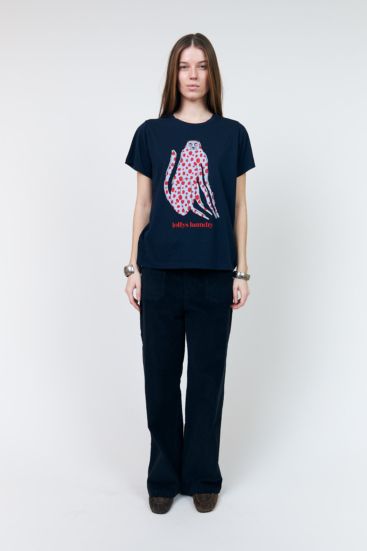 RomaLL Cat T-Shirt - Dark Blue