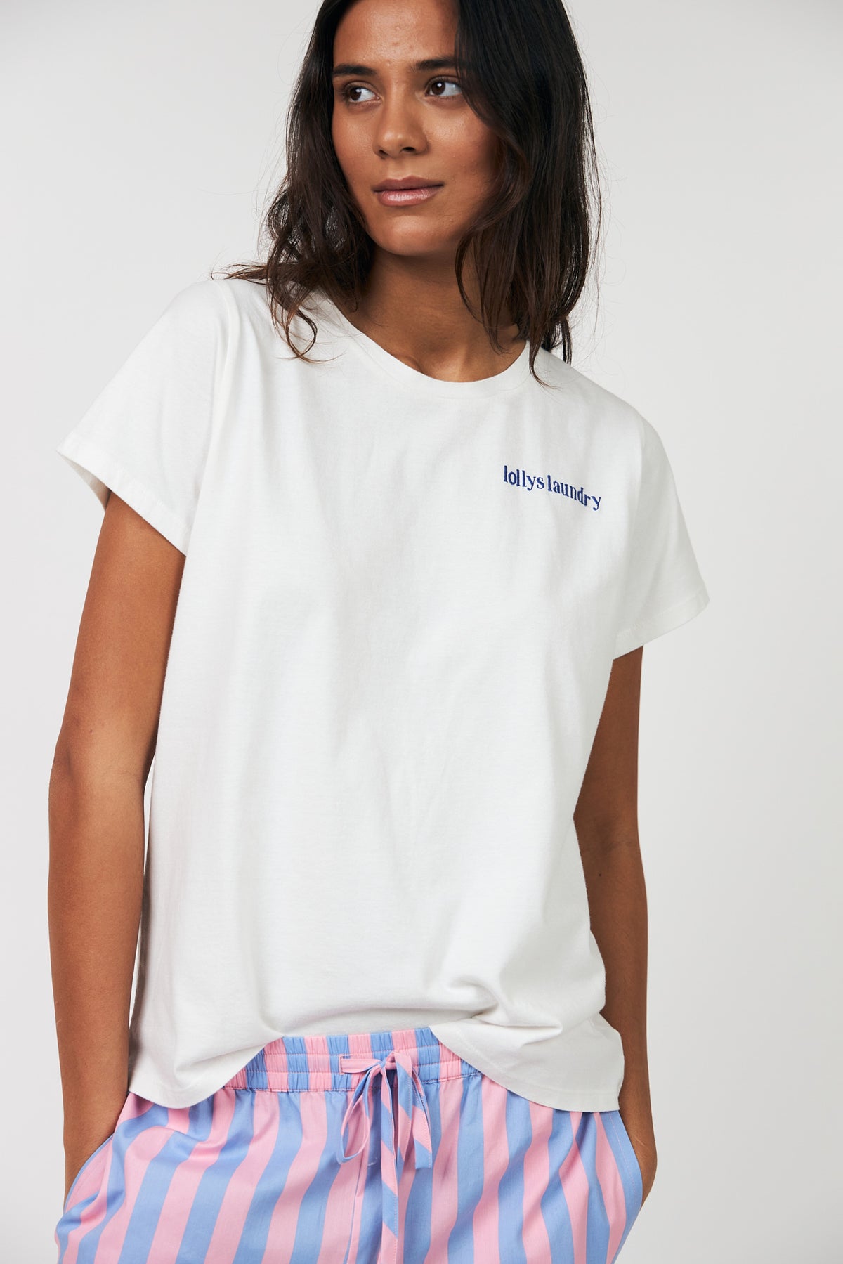 Lollys Laundry RomaLL T-Shirt T-shirt 01 White